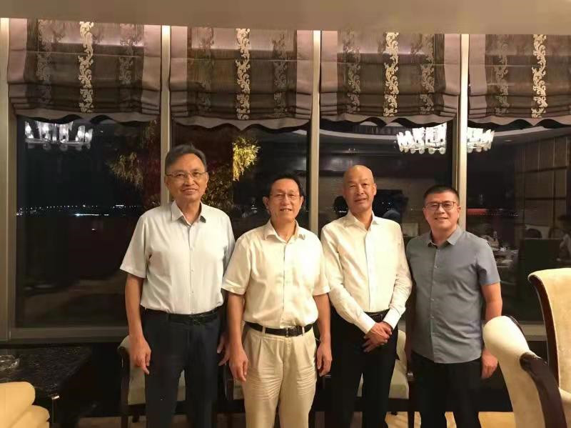 浙江省高新技术企业协会理事长蒋泰维 走访温州市高新技术企业协会